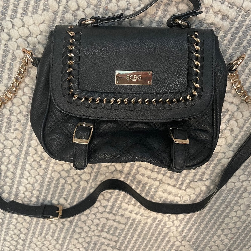 BCBG Women's black purse